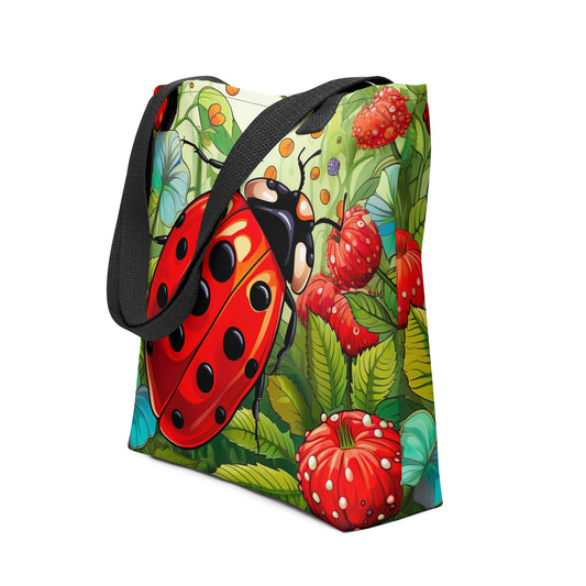 Tote bag Ladybugs