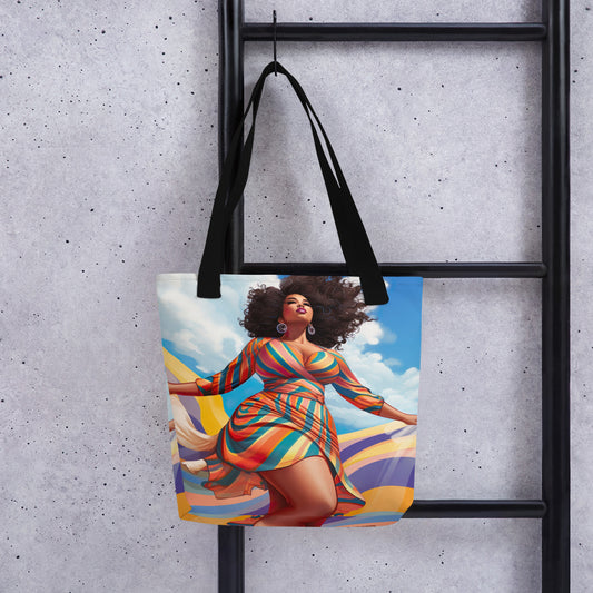 Tote bag Floating