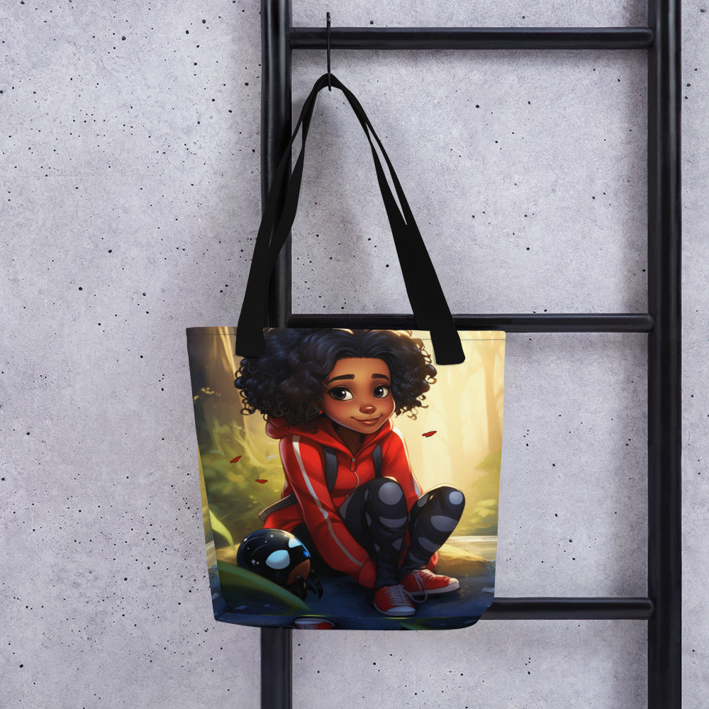 Tote bag Baby Girl Ladybugs