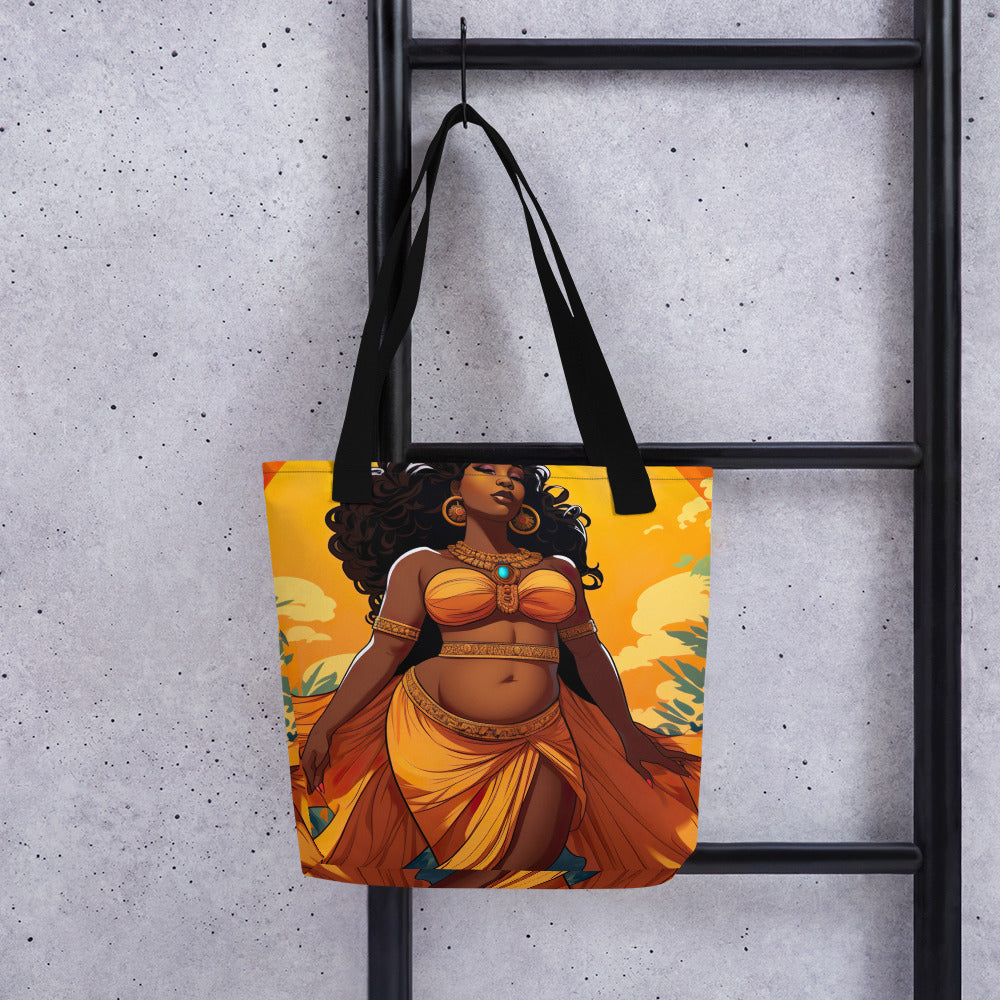 Tote bag Vision of a Queen