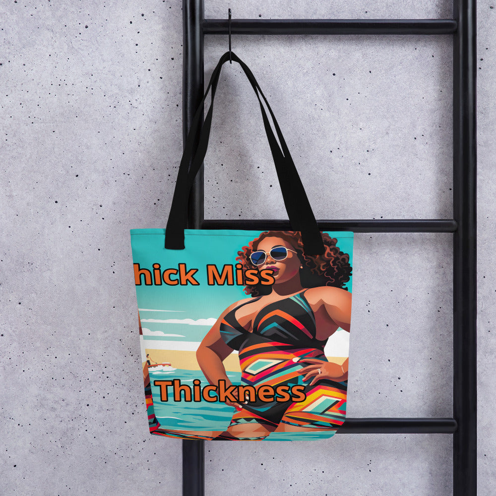 Tote bag Thick Miss