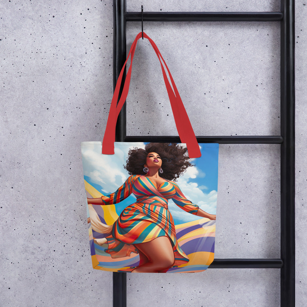 Tote bag Floating