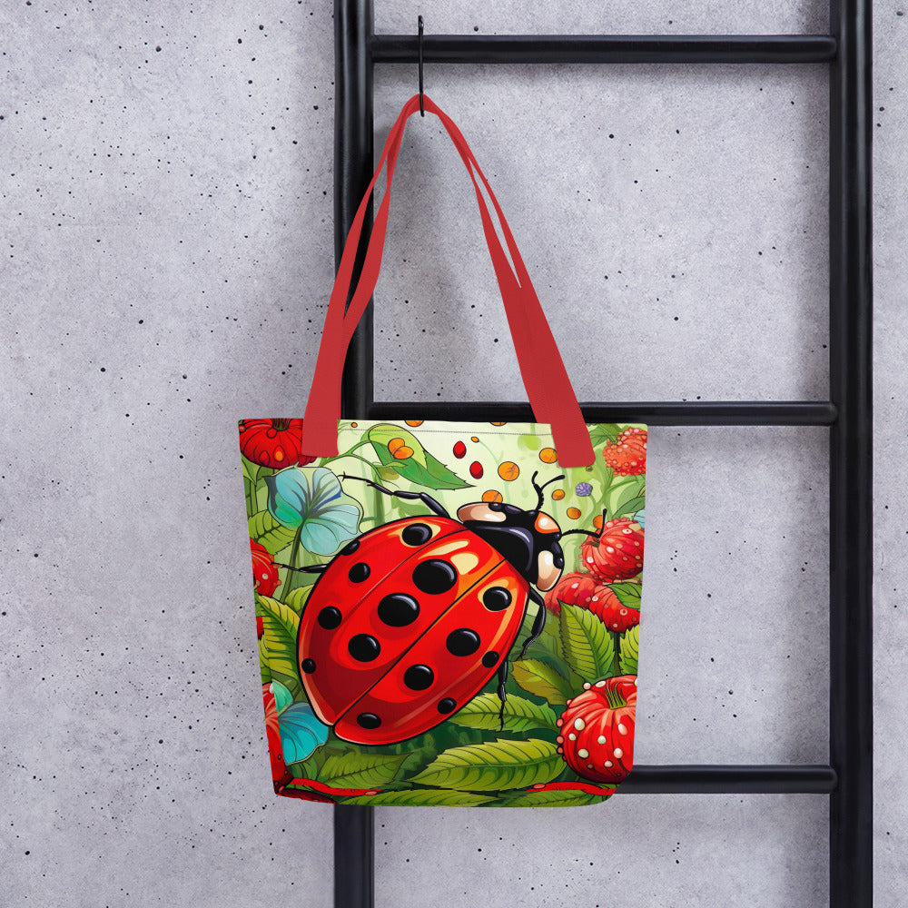 Tote bag Ladybugs