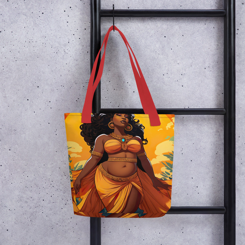 Tote bag Vision of a Queen