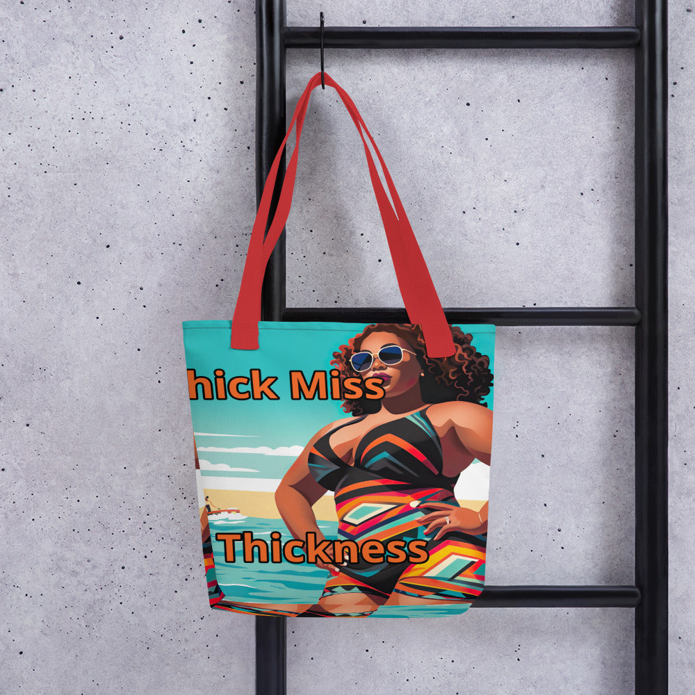 Tote bag Thick Miss