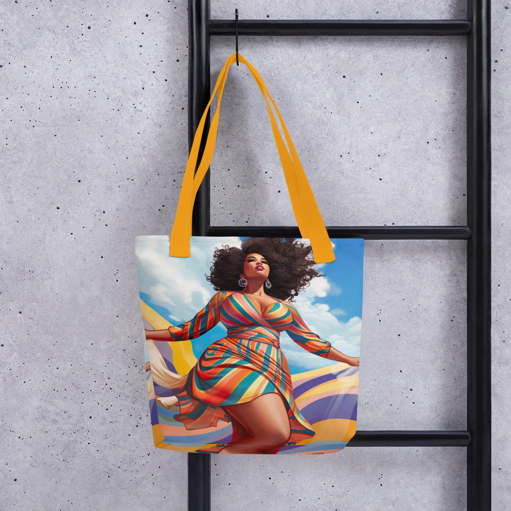 Tote bag Floating