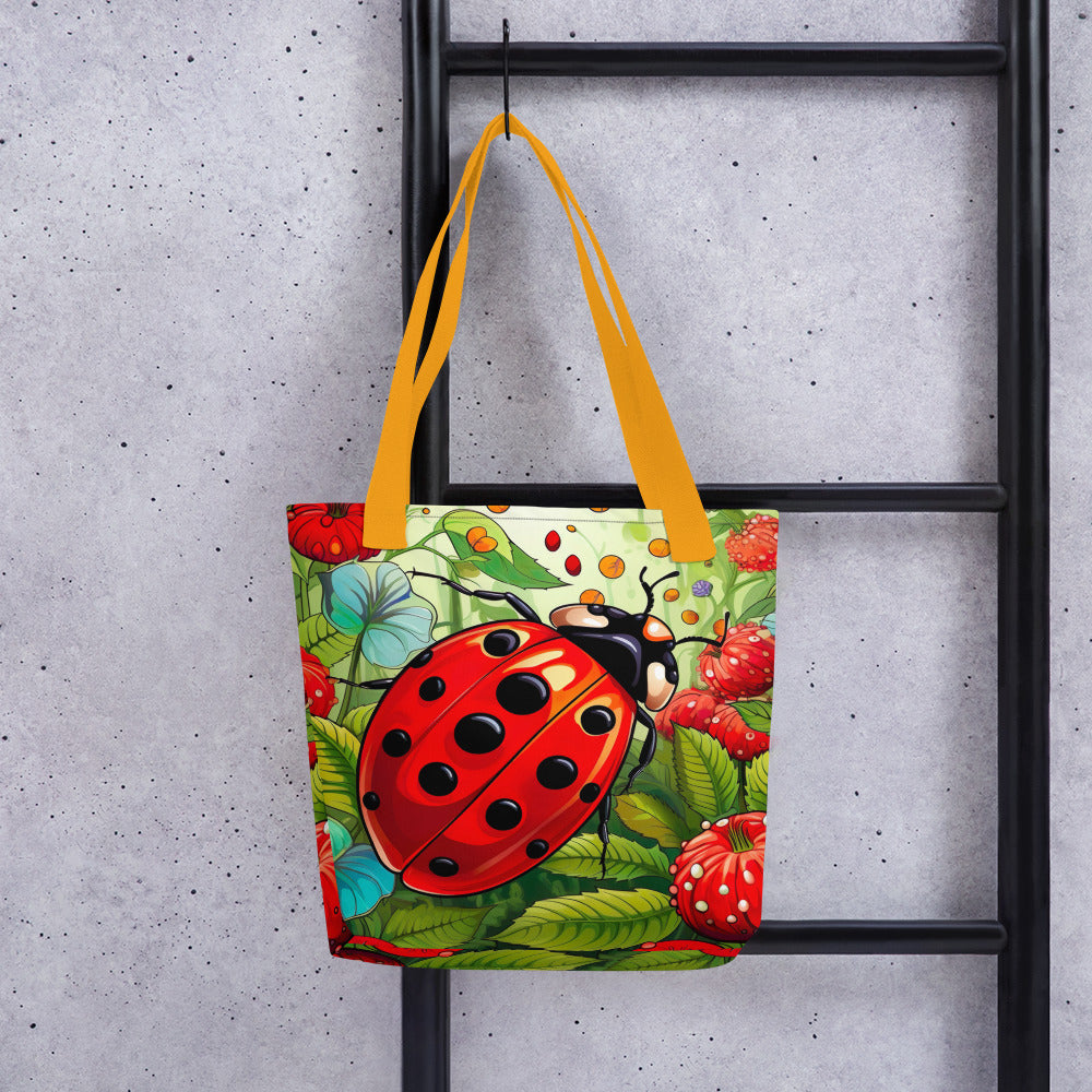 Tote bag Ladybugs