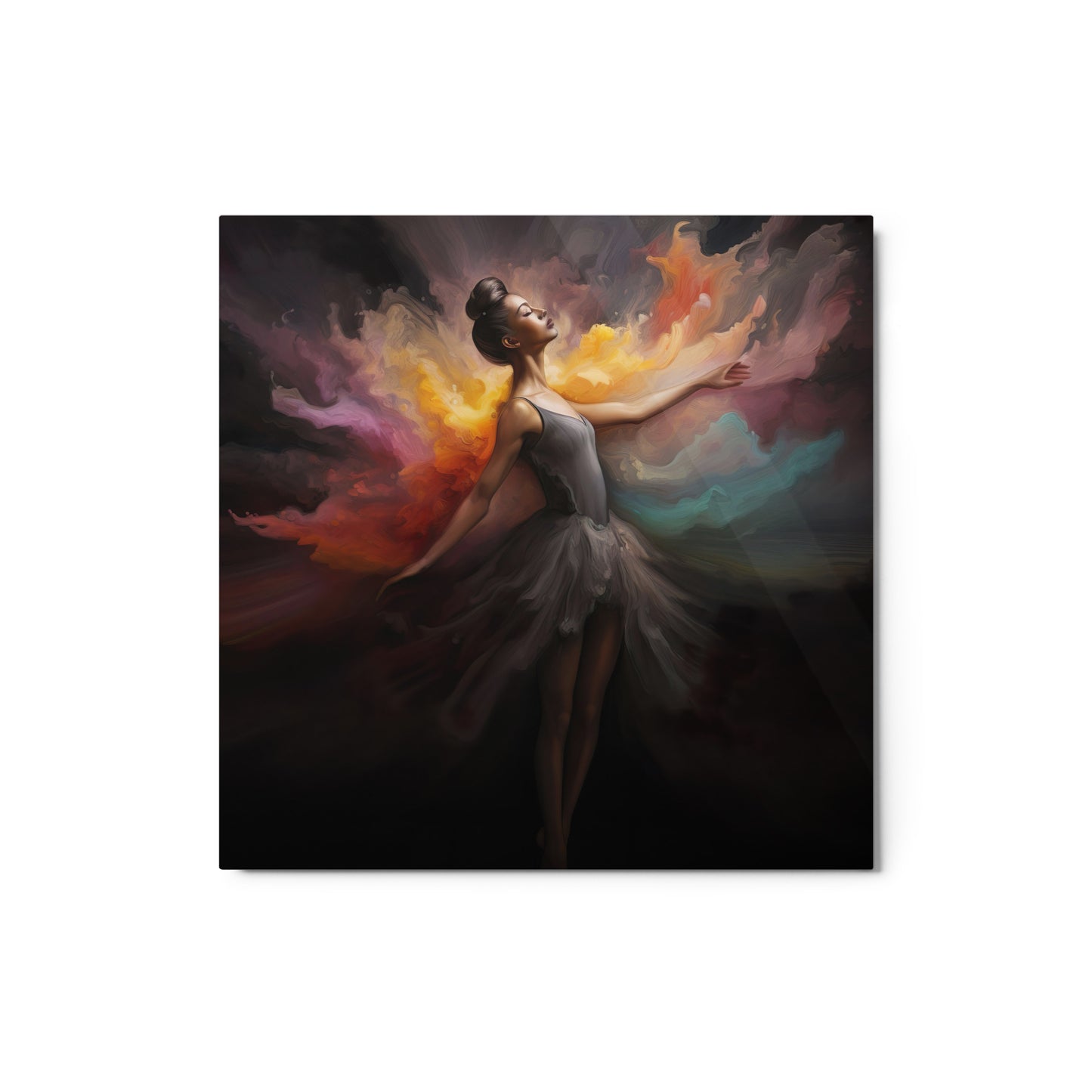 Metal prints: Ballerina Eyes to the Sky Head Held High