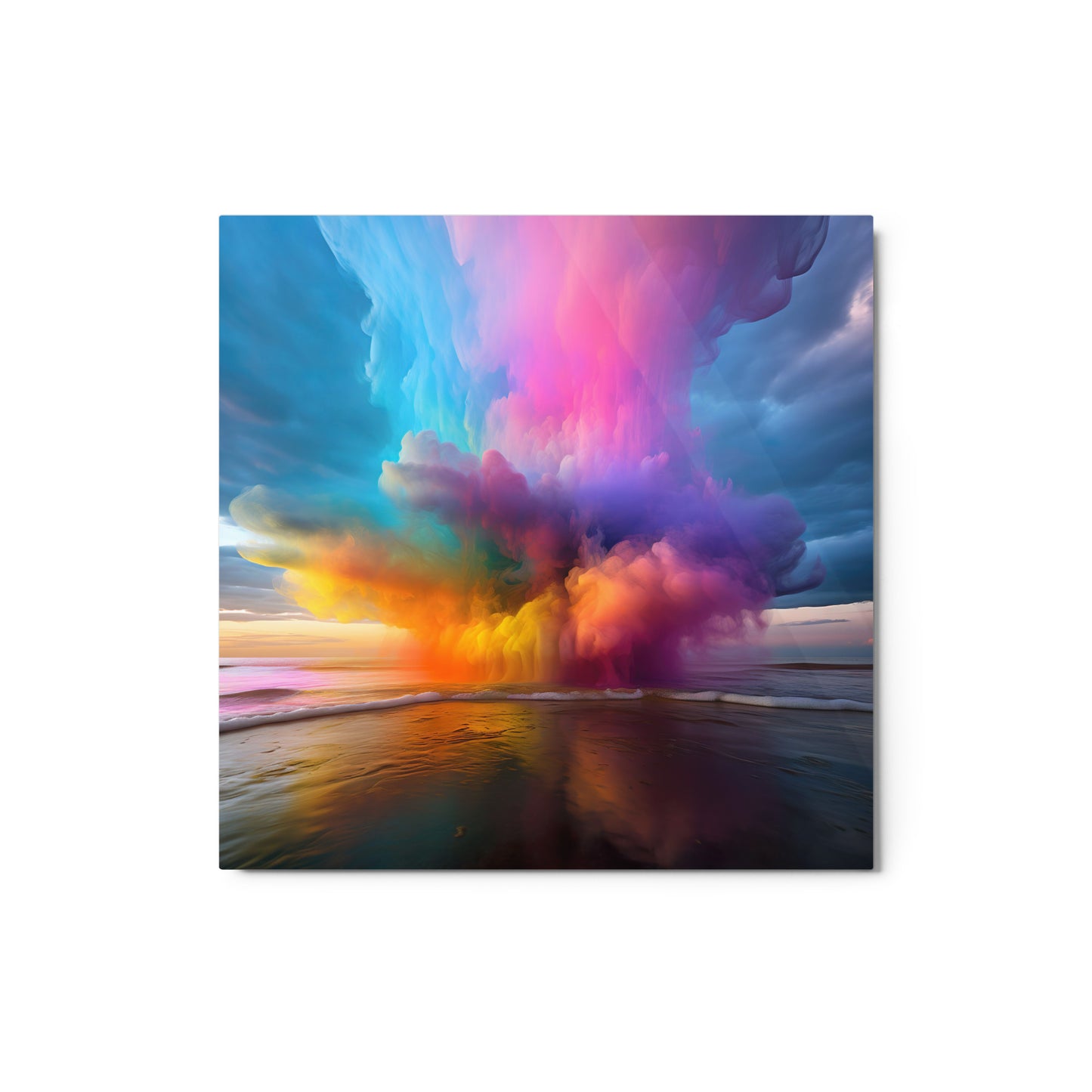 Metal prints: Vibrant Hurricane