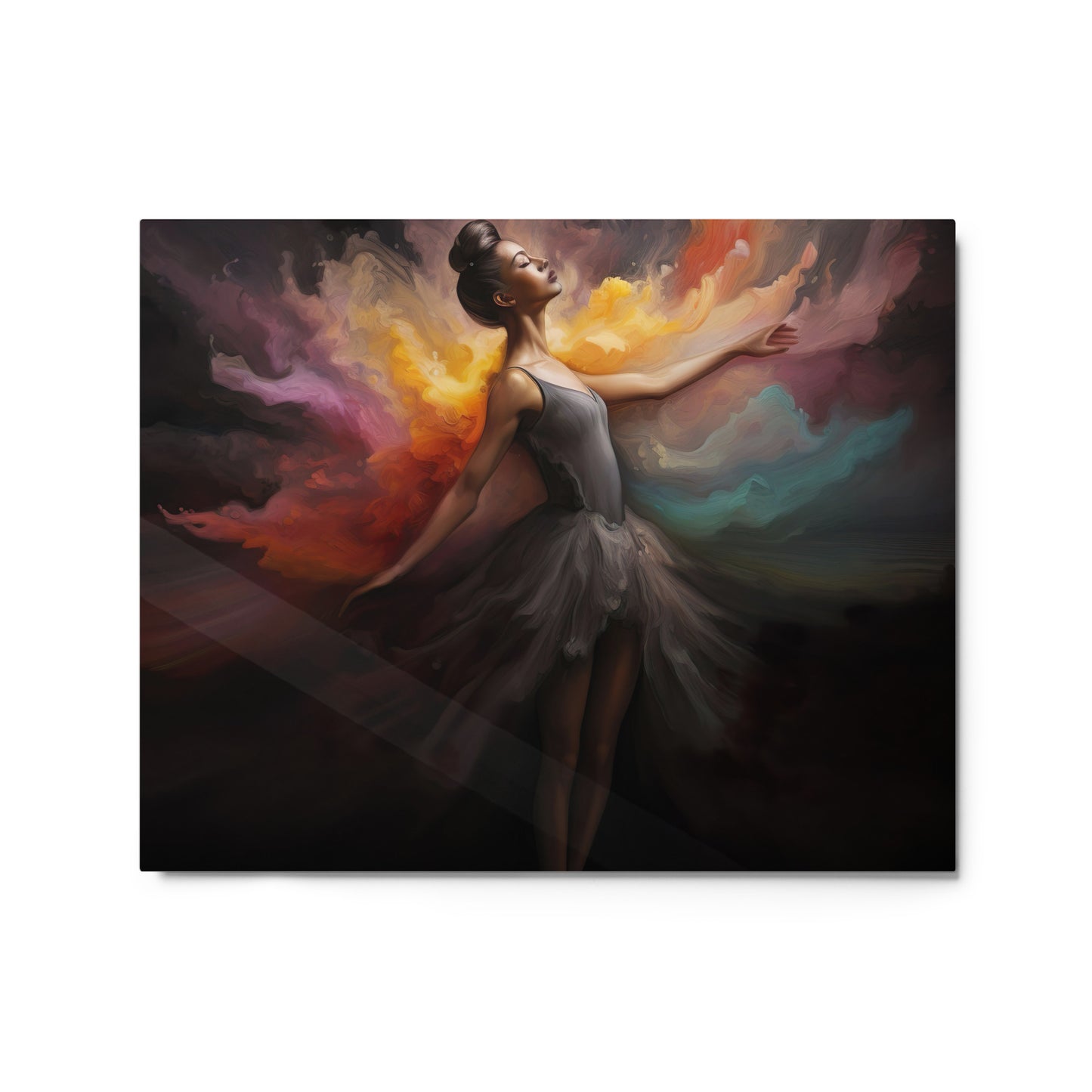 Metal prints: Ballerina Eyes to the Sky Head Held High