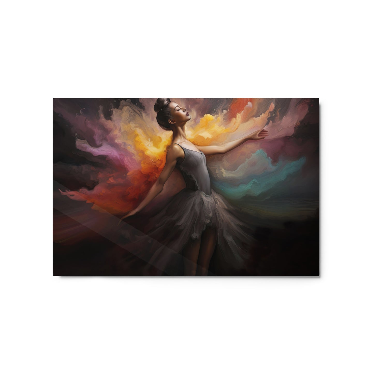 Metal prints: Ballerina Eyes to the Sky Head Held High