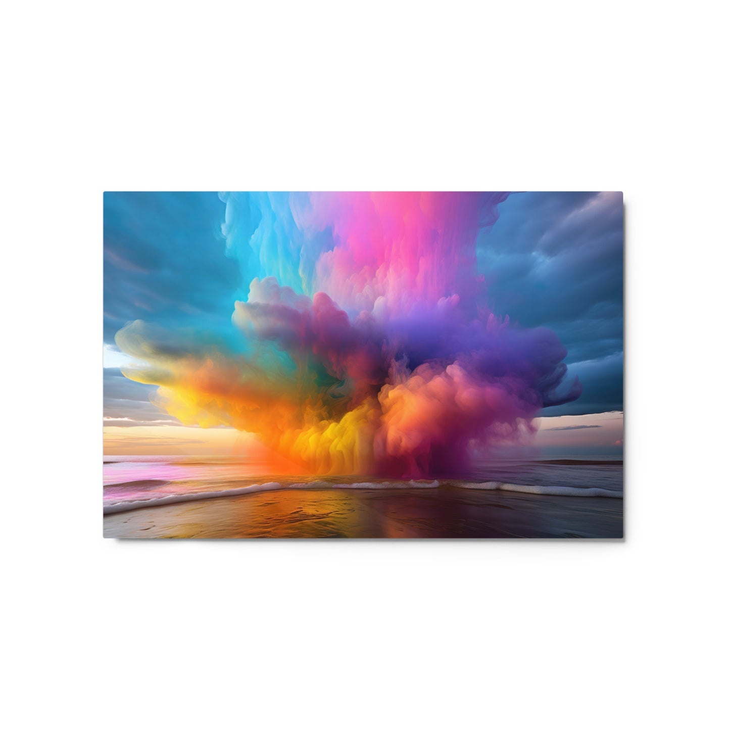 Metal prints: Vibrant Hurricane