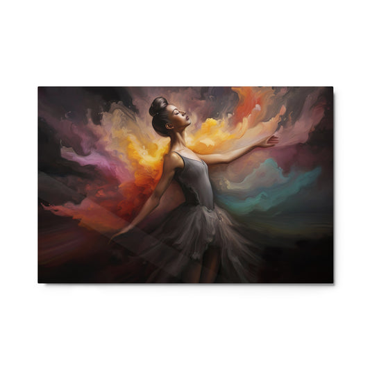 Metal prints: Ballerina Eyes to the Sky Head Held High