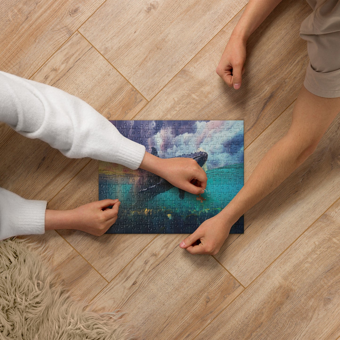 Jigsaw puzzle Under the Mystical Sea