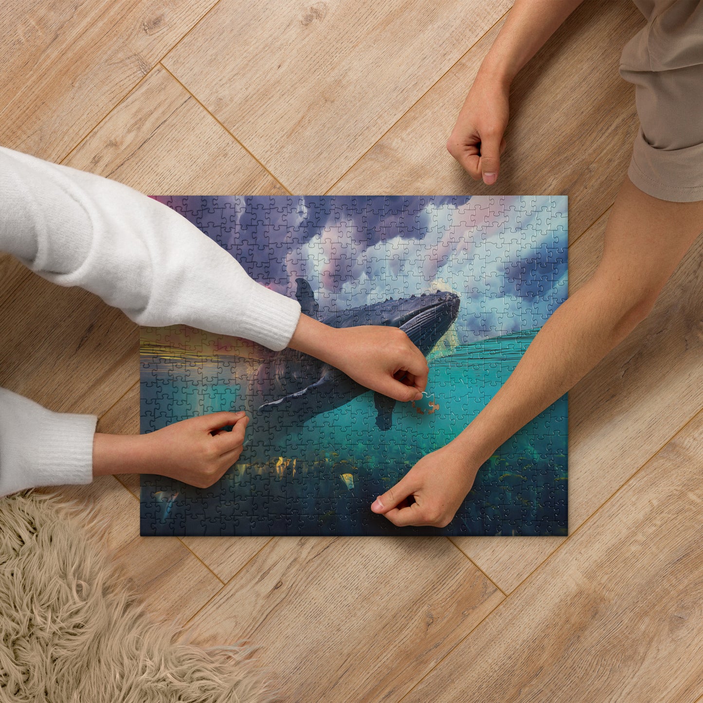 Jigsaw puzzle Under the Mystical Sea