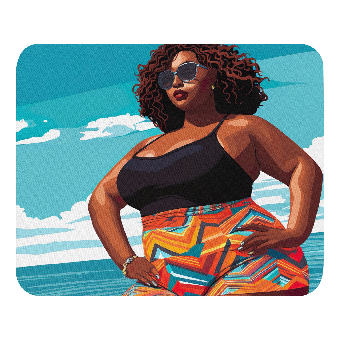 Mouse pad At the Beach