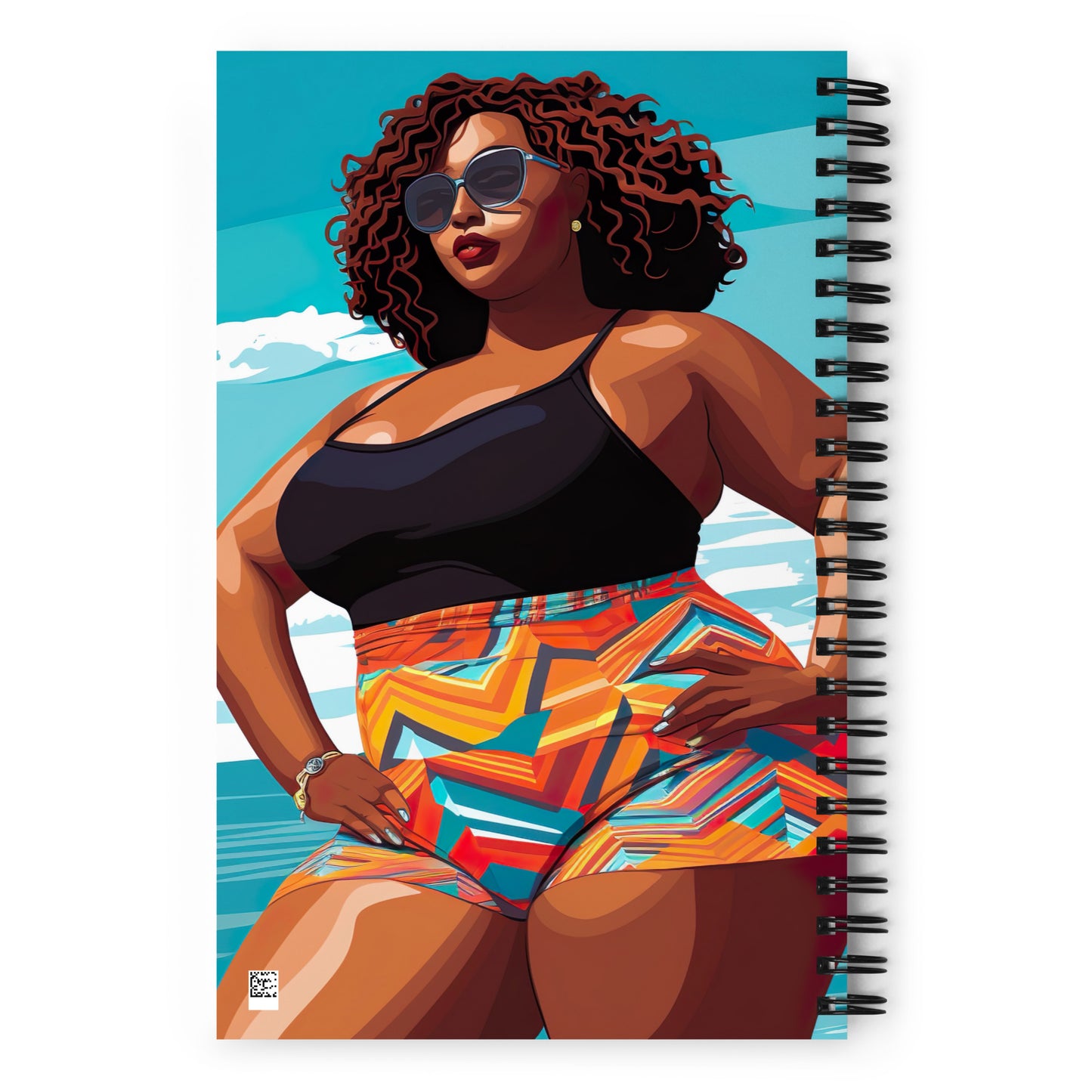 Spiral notebook At the Beach