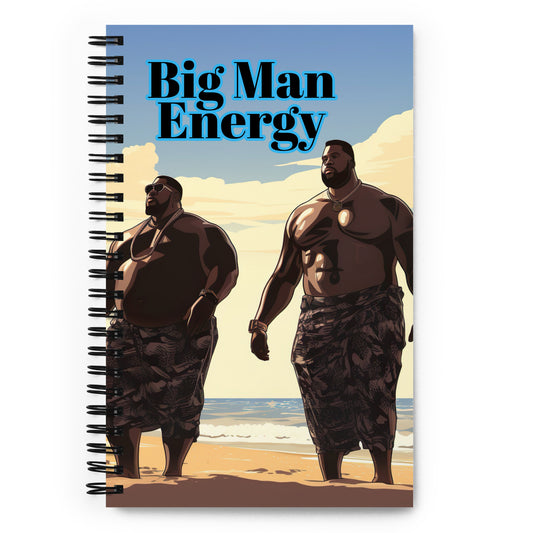 Spiral notebook Big Man