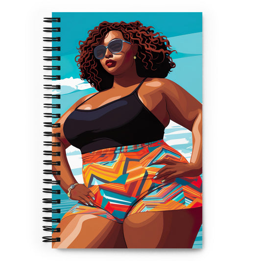 Spiral notebook At the Beach