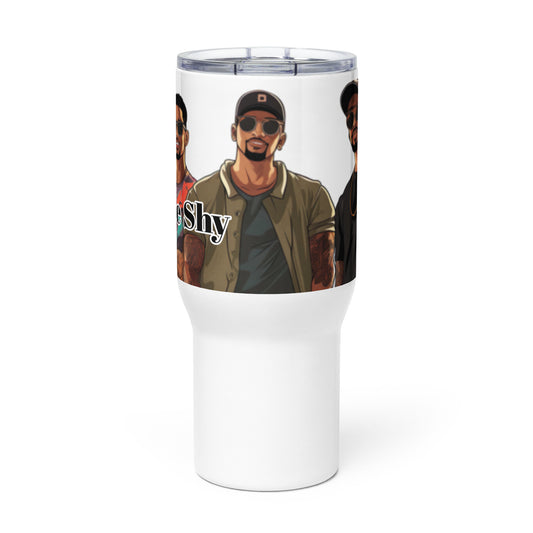 Travel mug with a handle Dont Be Shy