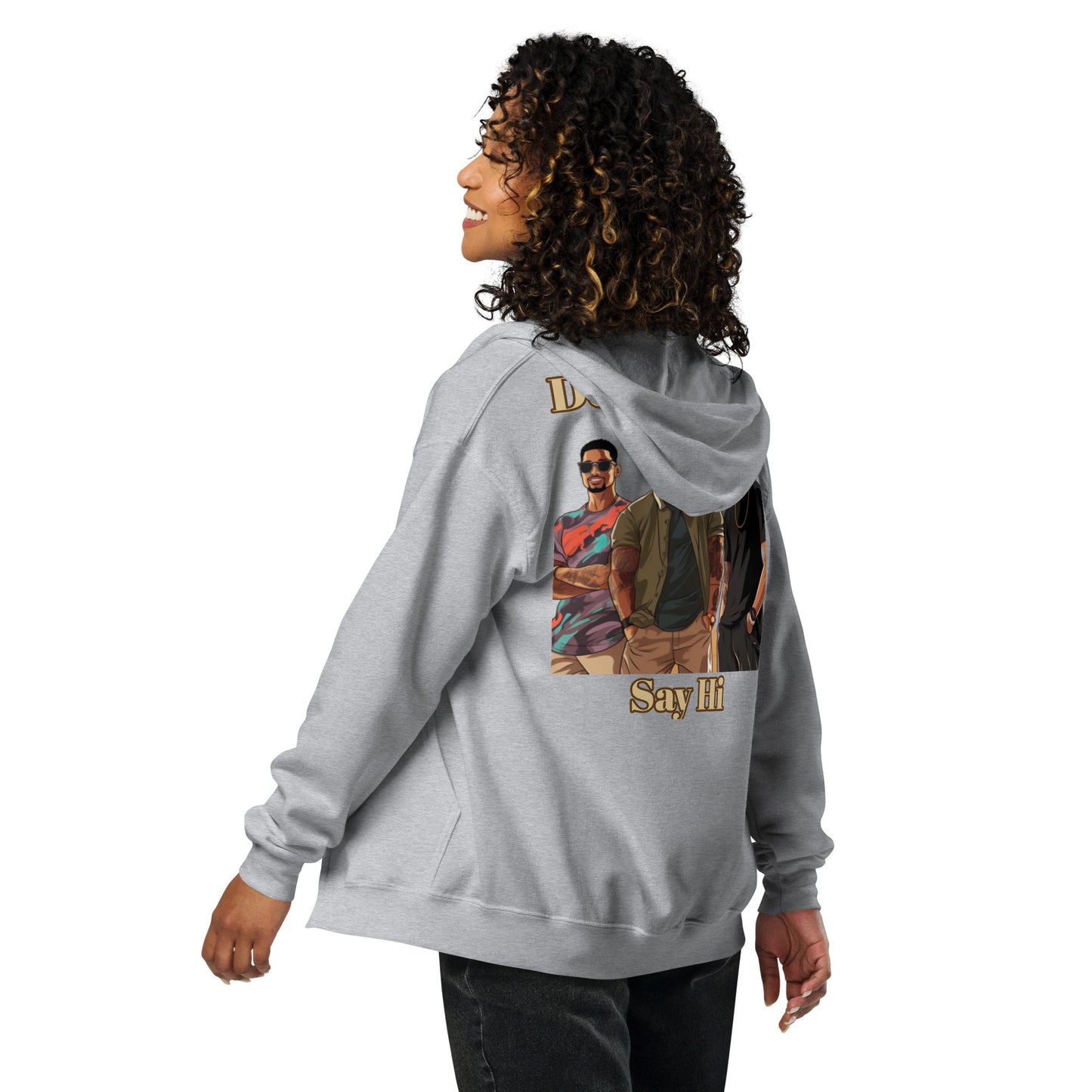 zip hoodie Dont Be Shy