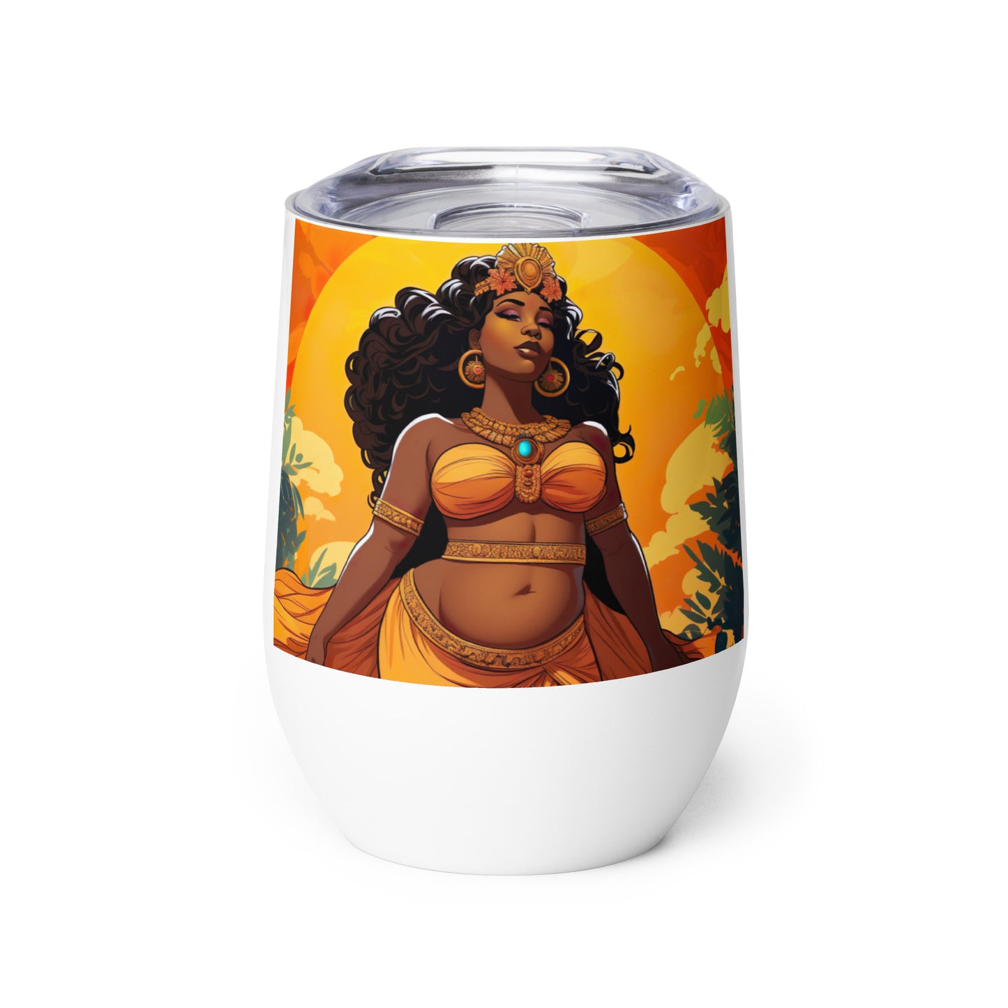 Wine tumbler Vision of a Queen