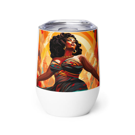 Wine tumbler I am Her